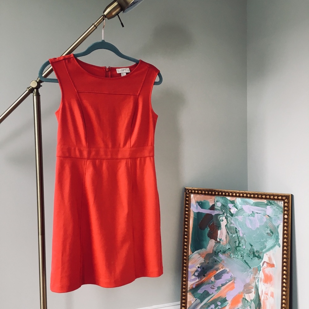 Sleeveless Structured Dress